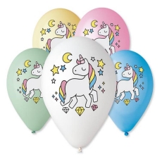 Balony Premium Jednorożec urodziny magiczna moc-3891