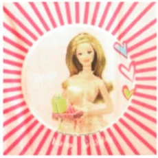 Serwetki Barbie 33x33cm, 20szt-8408