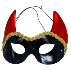 Maska do stroju Diablicy - Halloween-1164