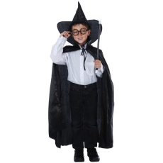 Kompletny zestaw Halloween strój Czarodziej 4 elem-2445