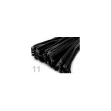 Drut pluszowy 6mm długość 30cm 15 brąz/czarny-3160