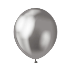BALON PLATYNOWY GRAFITOWY SZARY 12" 1szt.URODZINY-4910