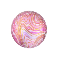 Balon foliowy ORBZ Marblez-kula różowa-4923