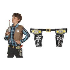 KABURA NA BROŃ,PODWÓJNA,NA PISTOLETY,SZERYF-5873