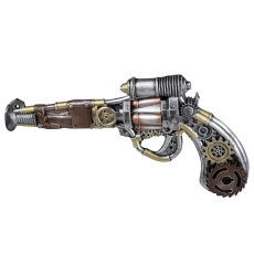 PISTOLET,REWOLWER(TWARDA PIANKA),PREZENT-5908