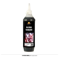Butelka sztucznej krwi 450ml - Halloween-6363