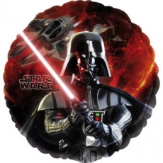 BALON FOLIOWY STAR WARS S60 OKRĄGŁY 43cm~18"-6782