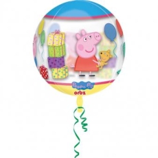 BALON FOLIOWY ŚWINKA PEPPA KULA URODZINY ZABAWA -6789