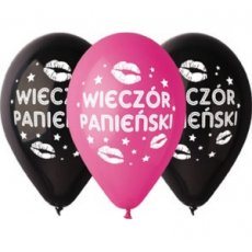 BALONY PREMIUM HEN NIGHT - WIECZÓR PANIEŃSKI 12" 5-7564