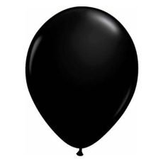 BALONY PASTELOWE CZARNE HALLOWEEN 11"/25szt.-7684