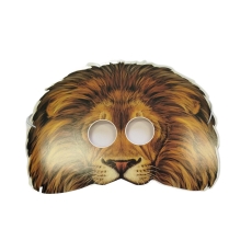 Maska papierowa Lew król Simba Sawanna -9029