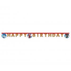 Banner Sonic - Happy Birthday, 200 cm-9090