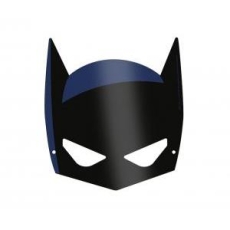 Maski papierowe "Batman" 8 szt.-9101