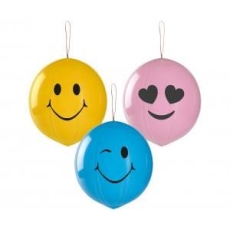Balony Premium Uśmiechnięte Piłki, z gumkami, 3 sz-9111