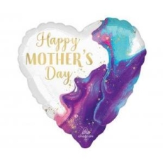 Balon foliowy 18" MOTHER'S DAY ALLURING MARBLE-9129