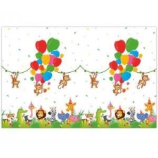 Obrus plastikowy na stół 10x180 cm, Jungle Balloon-9141