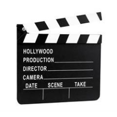 Klaps filmowy, 18x20 cm-9151