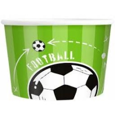 Kubek do lodów Football 6szt.-9194