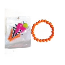 Zestaw 2-częściowy neon bransoletka kolczyki pom.-9351