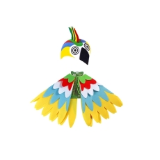 Zestaw papuga peleryna i czapka-9403