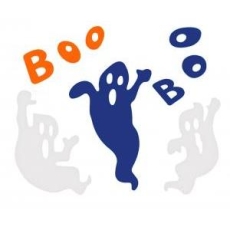 NAKLEJKI ŻELOWE DUSZKI BOO -9419