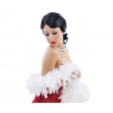 Boa białe, 180 cm, 40 g.-9509