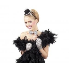 Boa czarne, 180 cm, 40 g.-9511