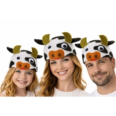 CZAPKA KRÓWKA ŁĄKA TRAWA MLEKO KARNAWAŁ -9669