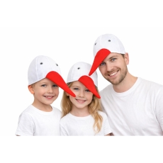 CZAPKA BOCIAN WIOSNA ŁĄKA ŻABKA PTAK DZIECKO -9711