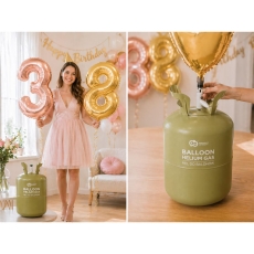 Butla z helem (jednorazowa) na 50 balonów rozm. 9"-9726