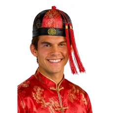 CZAPKA CHIŃSKA CHINKA CHIŃCZYK ORIENTALNA-9905