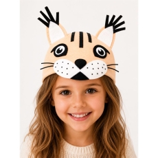 CZAPKA RYŚ LAS ZWIERZĘTA ZOO PRZEBRANIE-9960