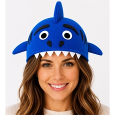 CZAPKA REKIN NIEBIESKI BABY MAŁY SHARKMORZE-9964
