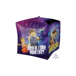 BALON FOLIOWY LEGO,KOSTKA,38X38 CM,URODZINY,PARTY-3428