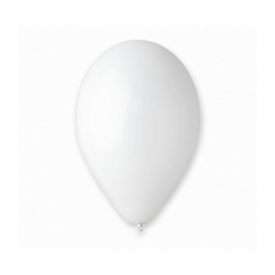 Balon G110 pastel 12" biały/100 szt. urodziny-4061