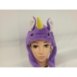 CZAPKA KIGURUMI-JEDNOROŻEC PODNOSZONE USZY-5389