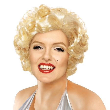 PERUKA MM MARILYN BLOND KRĘCONA MONROE -2542