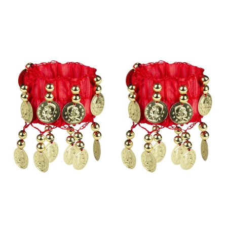 ZESTAW CYGANKI OPASKA BRANSOLETKI PAS KARNAWAŁ-3994