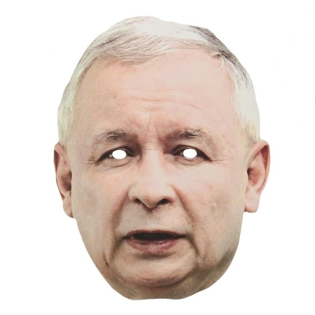 MASKA PAPIEROWA JAROSŁAW KACZYŃSKI PREZES-4024
