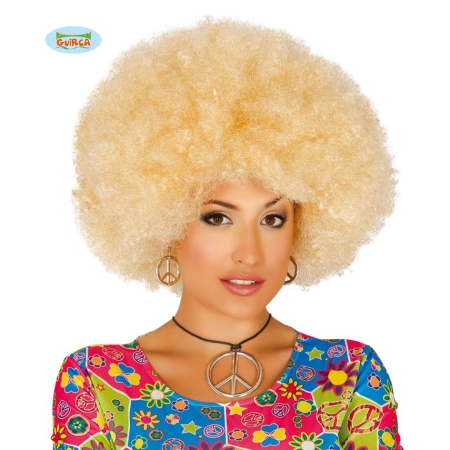 PERUKA EXTRA BLOND AFRO,ANIOŁEK-4265