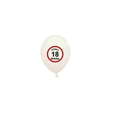 BALONY NA 18 URODZINY ECRI 5szt.IMPREZA -4653