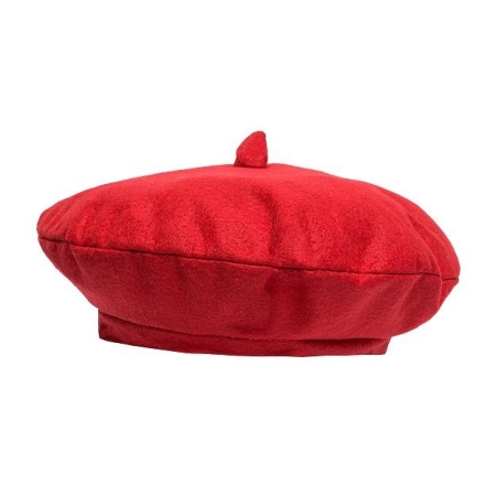 Czerwona czapka,beret żandarma - akcesoria wojsko-5917