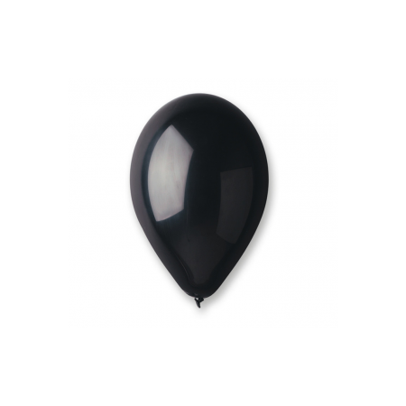 Balon czarny (100 szt.) - Halloween, urodziny, bal-7792