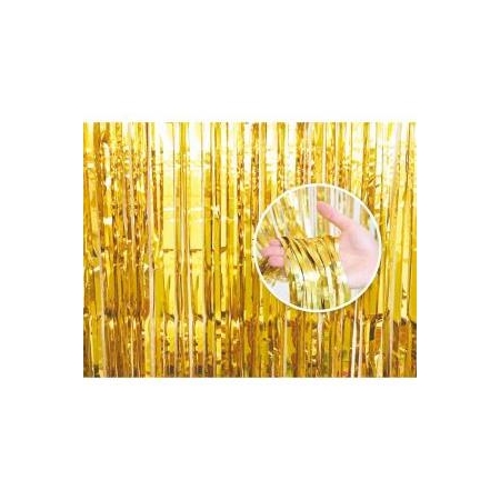 KURTYNA DEKORACYJNA B&C ZŁOTA 90x240cm -8054