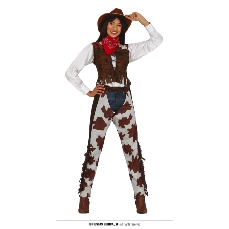 STRÓJ KOWBOJKA Roz. L KOWBOJ WESTERN DZIKI ZACHÓD-8340
