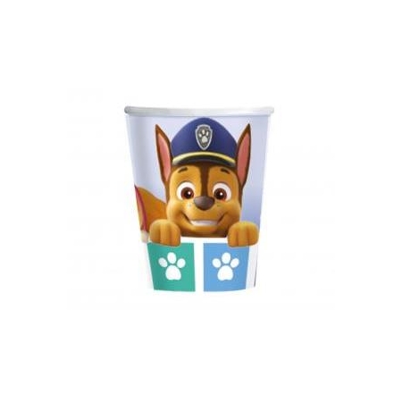 Kubeczki papierowe Psi Patrol 250 ml, 8 szt.-8681