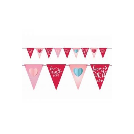 Girlanda papierowa Love is in the air - flagi-8915