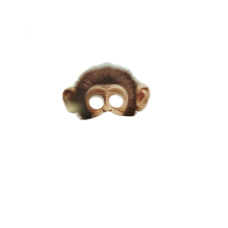Maska papierowa małpka ZOO dżungla Szympans-9056