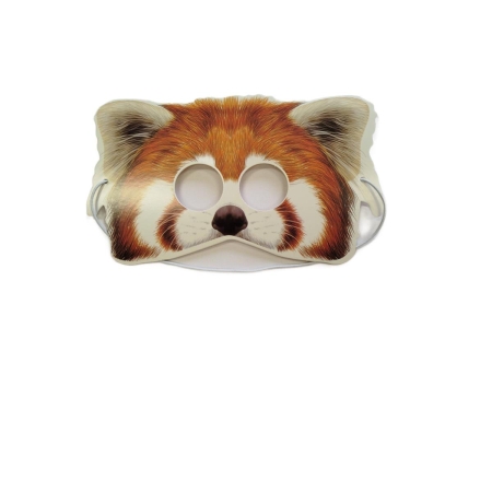 Maska papierowa Panda Czerwona ruda las Chiny-9062