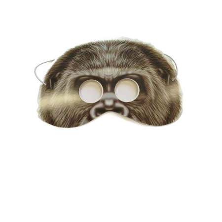 Maska papierowa Goryl las Afryka Tarzan -9066